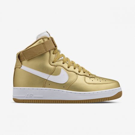NIKELAB AIR FORCE 1 HIGH Metallic Gold/White