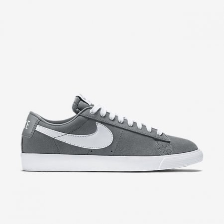 NIKE SB BLAZER LOW GT Grey/Tide Pool Blue/White