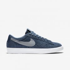 NIKE SB BLAZER LOW GT Squadron Blue/Light Crimson/Metallic Silver
