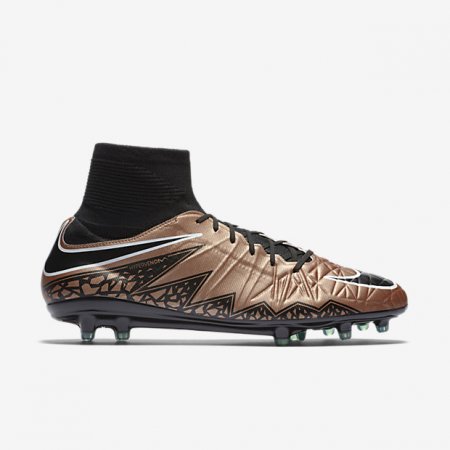 NIKE HYPERVENOM PHATAL II DYNAMIC FIT FG Metallic Red Bronze/Green Glow/Black
