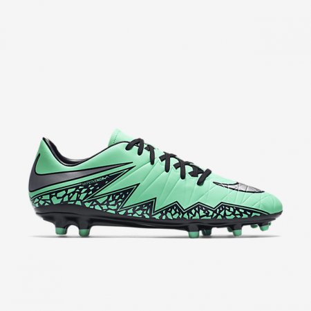 Nike Hypervenom Phelon II FG Green Glow/Hyper Orange/Metallic Silver