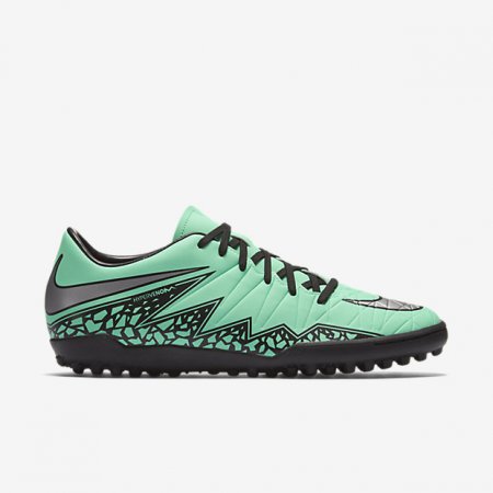 Nike Hypervenom Phelon II TF Green Glow/Hyper Orange/Metallic Silver