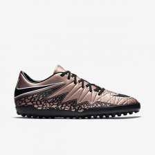 Nike Hypervenom Phelon II TF Metallic Red Bronze/Green Glow/Black