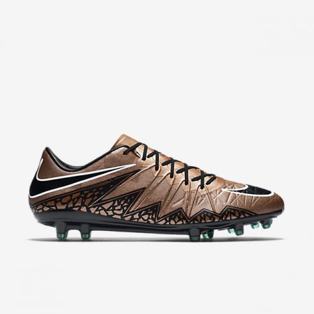 NIKE HYPERVENOM PHINISH II FG Metallic Red Bronze/Green Glow/Black