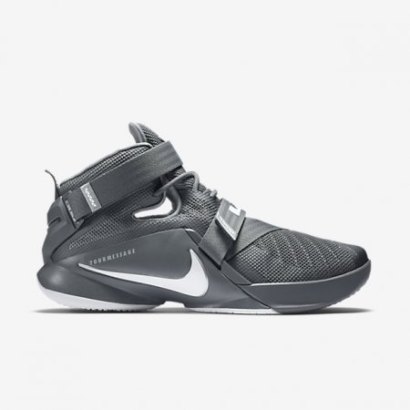 NIKE ZOOM LEBRON SOLDIER 9 Cool Grey/Wolf Grey/White
