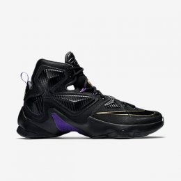 LeBron XIII Black/Metallic Gold/Hyper Grape/Black
