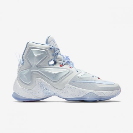 LEBRON XIII XMAS Summit White/Light Blue/Blue Tin
