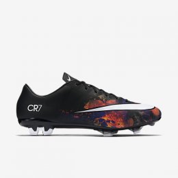 NIKE MERCURIAL VELOCE II FG CR7 Black/Total Crimson/White