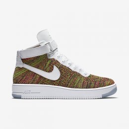 NIKE AIR FORCE 1 ULTRA FLYKNIT Volt/Bright Crimson/Court Purple/White