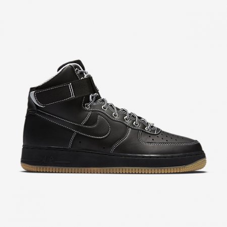 Nike Air Force 1 High 07 Black/White/Metallic Silver/Black