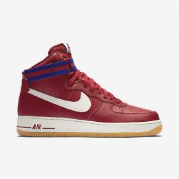 Nike Air Force 1 High 07 Gym Red/Deep Royal Blue/Gum Light Brown/Sail