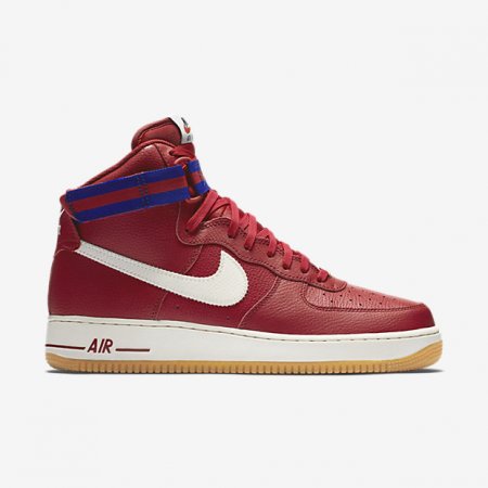 Nike Air Force 1 High 07 Gym Red/Deep Royal Blue/Gum Light Brown/Sail