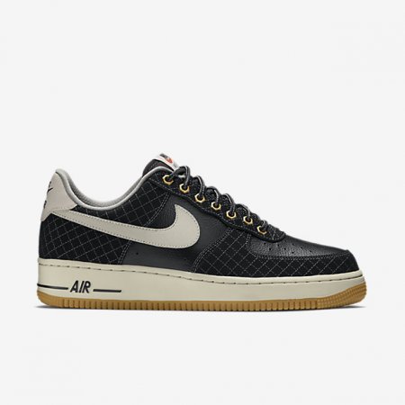 Nike Air Force 1 Black/Gum Light Brown/Light Bone