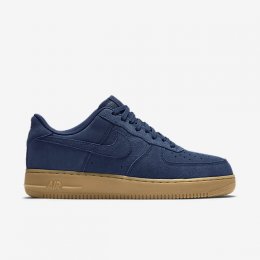 Nike Air Force 1 Midnight Navy/Gum Light Brown/Midnight Navy