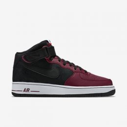 Nike Air Force 1 Mid 07 Black/Team Red/White/Black