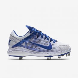 NIKE AIR HYPERDIAMOND PRO White/White/Game Royal