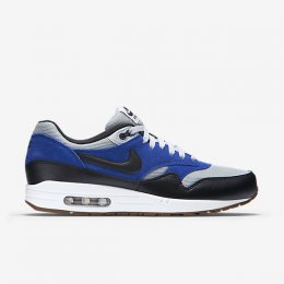 Nike Air Max 1 Essential Grey Mist/Lyon Blue/Gum Medium Brown/Black