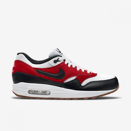 Nike Air Max 1 Essential White/Gamma Orange/Gum Medium Brown/Black