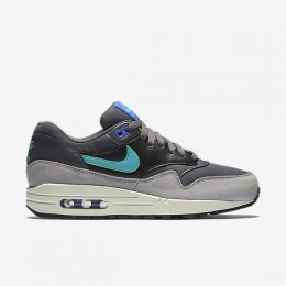 NIKE AIR MAX 1 ESSENTIAL Dark Grey/Racer Blue/Black/Hyper Jade