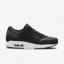 Nike Air Max 1 Woven Black/Dark Grey/White/Black