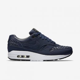 Nike Air Max 1 Woven Midnight Navy/Black/Dark Grey/Midnight Navy