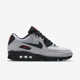 Nike Air Max 90 Essential Wolf Grey/Black/University Red/Black