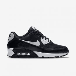 NIKE AIR MAX 90 ESSENTIAL Black/Metallic Silver/White