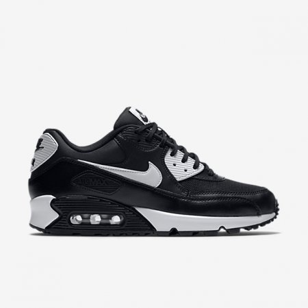 NIKE AIR MAX 90 ESSENTIAL Black/Metallic Silver/White