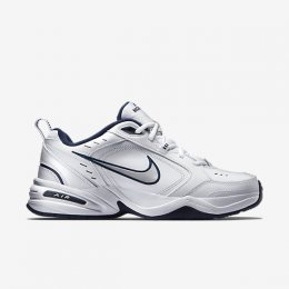 Nike Air Monarch IV White/Metallic Silver