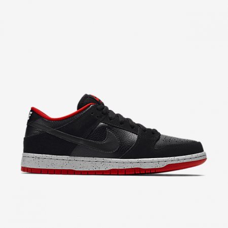 NIKE SB DUNK LOW PRO Black/Wolf Grey/University Red/Black