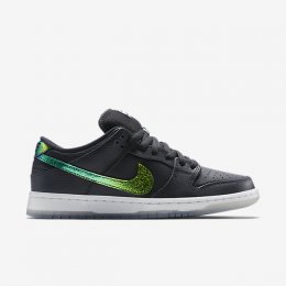 Nike SB Dunk Low Pro Black/White/Multi-Color