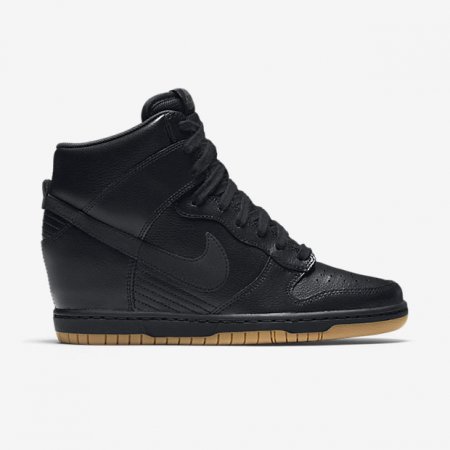 NIKE DUNK SKY HI ESSENTIAL Black/Gum Medium Brown/Dark Grey/Black