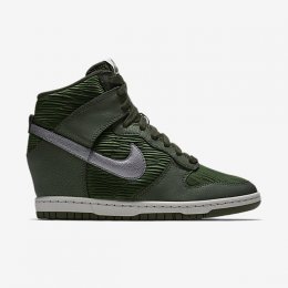 NIKE DUNK SKY HI Carbon Green/Carbon Green/Night