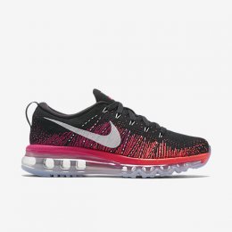 NIKE FLYKNIT AIR MAX Black/Pink Foil/Hyper Orange/White