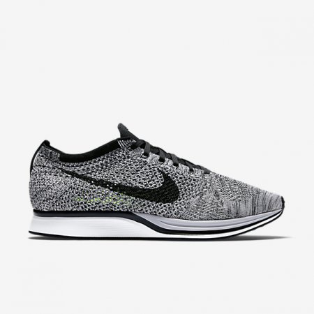 NIKE FLYKNIT RACER White/Volt/Black