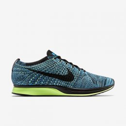 NIKE FLYKNIT RACER Blue Lagoon/Polarized Blue/Ghost