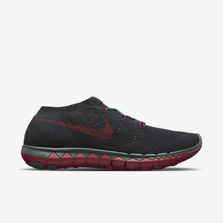 NIKELAB GYAKUSOU FREE 3.0 FLYKNIT Black/Team Red/Pro Green