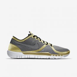 SB50 NIKE FREE TRAINER 3.0 V4 (NFL) Metallic Gold/White/Wolf Grey/Black