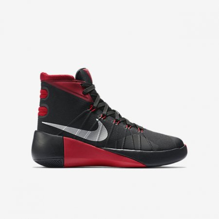 Nike Hyperdunk 2015 Black/University Red/Metallic Silver