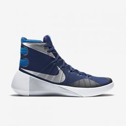 NIKE HYPERDUNK 2015 (TEAM) Midnight Navy/Photo Blue/White/Metallic Silver