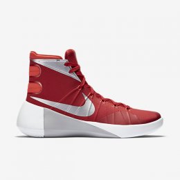 NIKE HYPERDUNK 2015 (TEAM) University Red/Bright Crimson/White/Metallic Silver