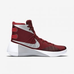 NIKE HYPERDUNK 2015 TEAM Team Red/University Red/White/Metallic Silver
