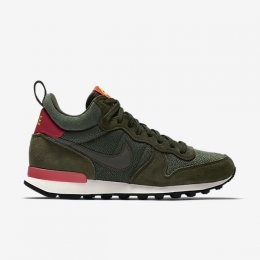 NIKE INTERNATIONALIST MID Carbon Green/Bright Crimson/Cyber/Sequoia