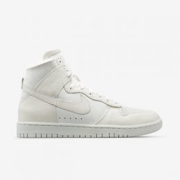 Nike Dunk High Sherpa White/White