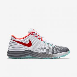 NIKE LUNAR TROUT 2 TURF BLUEPRINT White/Hyper Turquoise/Bright Crimson