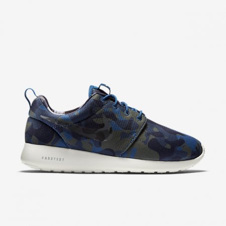NIKE ROSHE ONE PRINT Deep Brigade Blue/Obsidian/Squadron Blue/Wolf