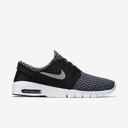 Nike SB Stefan Janoski Max Black/White/Metallic Cool Grey