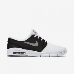 Nike SB Stefan Janoski Max White/Black/Metallic Silver