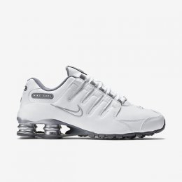 NIKE SHOX NZ White/Cool Grey/Metallic Silver