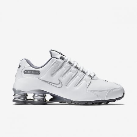 NIKE SHOX NZ White/Cool Grey/Metallic Silver